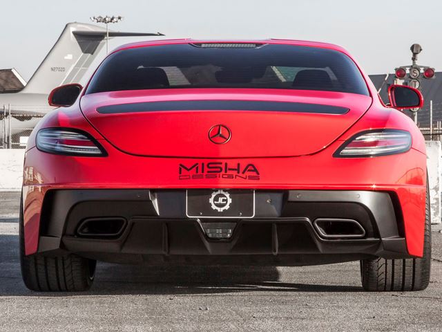 Mercedes SLS AMG в новом обвесе от Misha Design